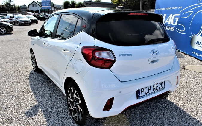 Hyundai i10 cena 57800 przebieg: 10000, rok produkcji 2021 z Chmielnik małe 497